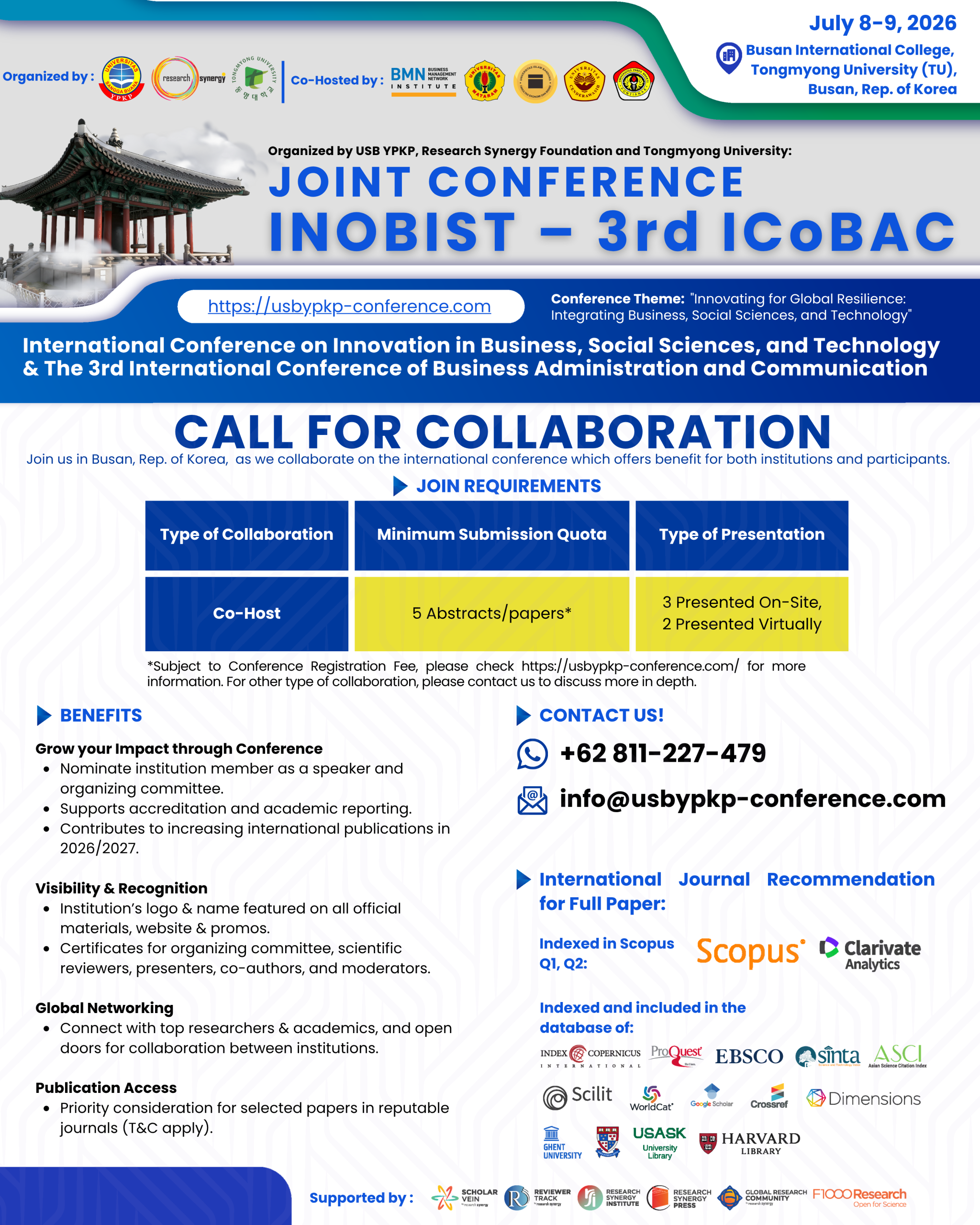 Call for Co-Host Collaboration (2)